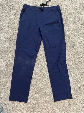 Figs Navy Scrub Pants ~ Large